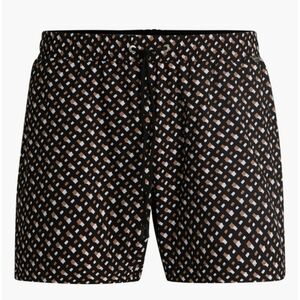 BOSS MANU SWIM TRUNKS NWOT XL BLACK TAN